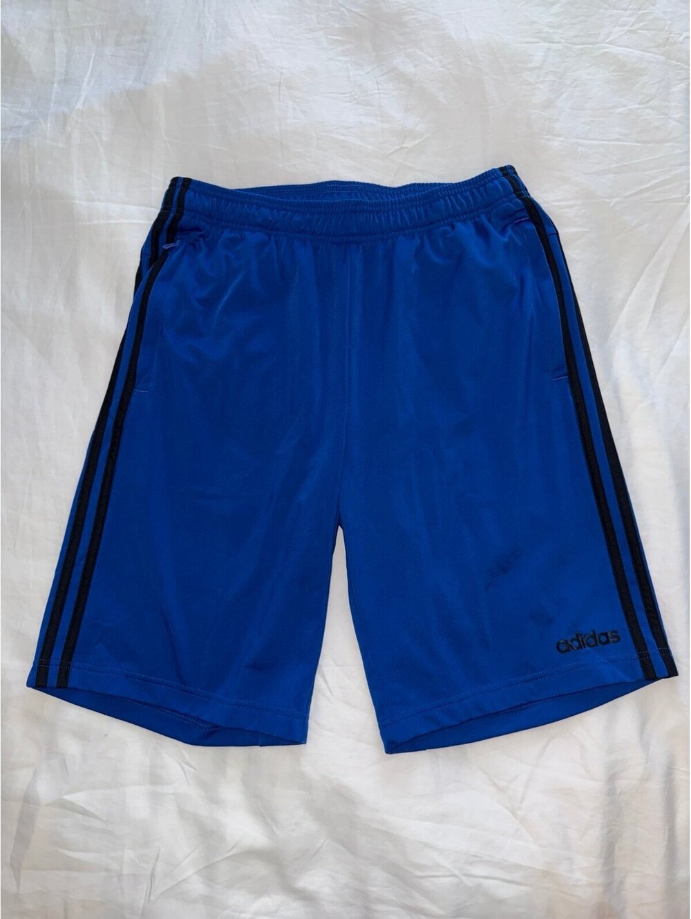 Adidas Blue Athletic Shorts Large